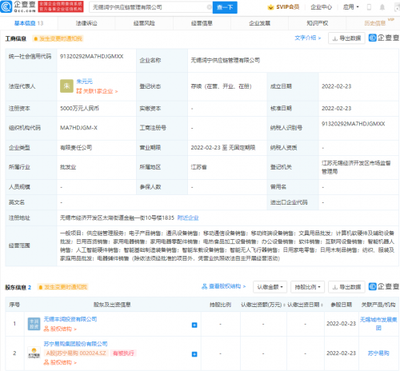 苏宁易购投资成立供应链管理公司,注册资本5000万